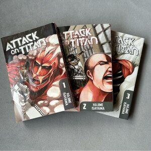 Attack On Titan ~ Volume 1 2 3 ~ Hajime Isayama